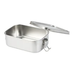 Gift Campaign Lunch box in acciaio inossidabile riciclato con logo da 750 ml> Porta Pranzo