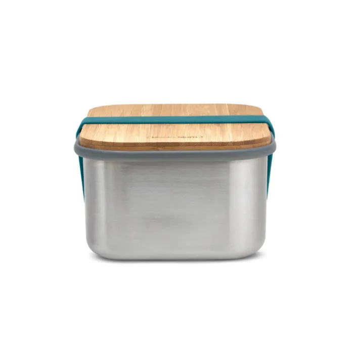 Gift Campaign Lunch box in acciaio inox con coperchio e fascia Black+Blum da 1,25l> Porta Pranzo