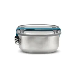 Gift Campaign Lunch box in acciaio inox con posate e fascia Black+Blum da 1 litro><noscript><img width=
