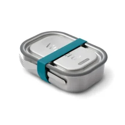 Gift Campaign Lunch box in acciaio inox con posate e fascia Black+Blum da 1 litro><noscript><img width=