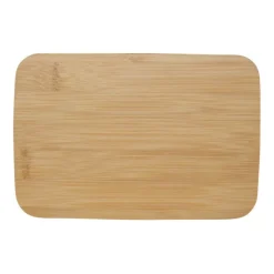 Gift Campaign Lunch box in plastica riciclata con coperchio in bambù e fascia 750ml></noscript> Porta Pranzo