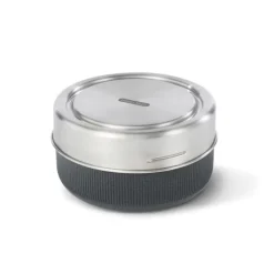 Gift Campaign Lunch box in vetro con coperchio in silicone Black+Blum da 750ml> Porta Pranzo