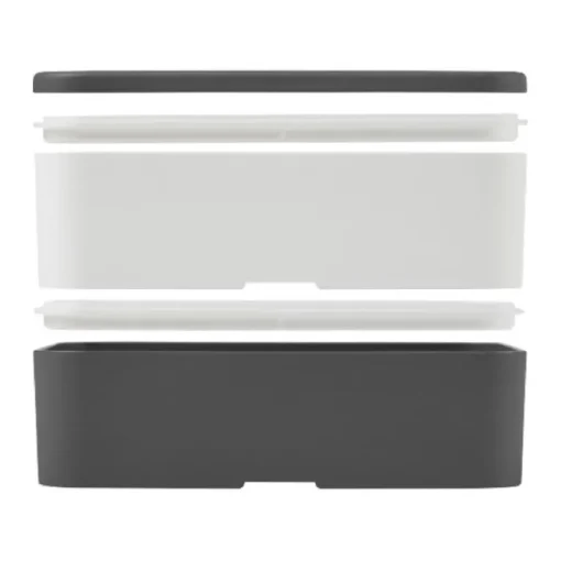 Gift Campaign Lunch box personalizzabili con due scomparti in RPET 1,4L MIYO> Porta Pranzo