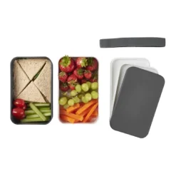 Gift Campaign Lunch box personalizzabili con due scomparti in RPET 1,4L MIYO></noscript> Porta Pranzo