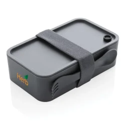 Gift Campaign Lunch box personalizzati in plastica con separatore e posate 1,2L Carry></noscript> Porta Pranzo