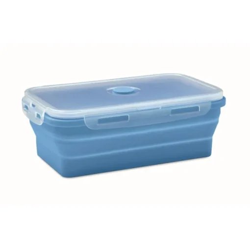 Gift Campaign Lunch box pieghevole in silicone colorato con capacità di 1.200ml> Porta Pranzo