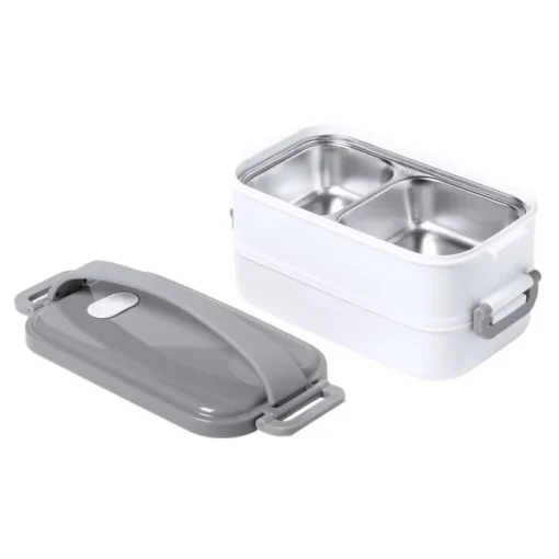 Gift Campaign Lunch box termico in PP con 2 vassoi in acciaio 850ml Foodie> Porta Pranzo