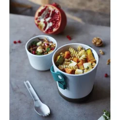 Gift Campaign Lunch pot tipo bicchiere con 2 contenitori ermetici Black+Blum 900ml></noscript> Porta Pranzo