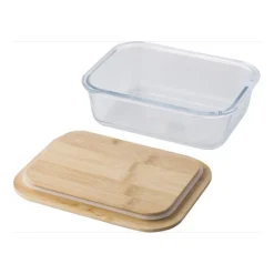 Gift Campaign Lunchbox ecologico personalizzabile coperchio in bambú 900ml Nordik> Porta Pranzo|Gadget Per L'Ufficio