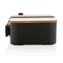 Gift Campaign Lunchbox in PP riciclato con coperchio in bambù Complete Bamboo Eco><noscript><img width=