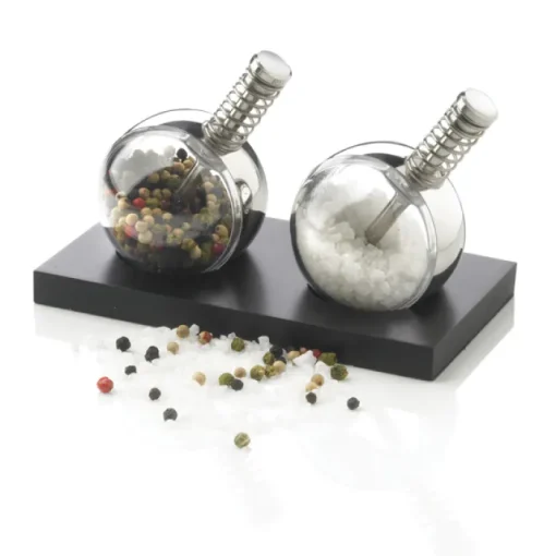 Gift Campaign Macina sale e pepe dal design innovativo con base personalizzabile Orbit> Altri Utensili Da Cucina
