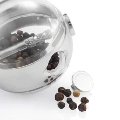 Gift Campaign Macina sale e pepe dal design innovativo con base personalizzabile Orbit></noscript> Altri Utensili Da Cucina