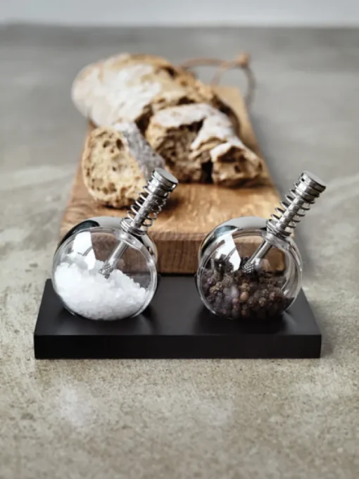 Gift Campaign Macina sale e pepe dal design innovativo con base personalizzabile Orbit> Altri Utensili Da Cucina