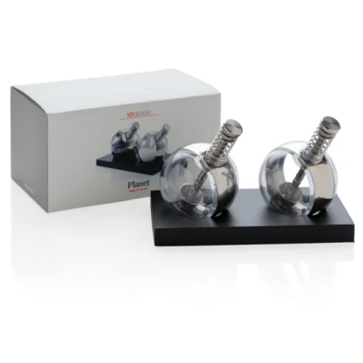 Gift Campaign Macina sale e pepe dal design innovativo con base personalizzabile Orbit> Altri Utensili Da Cucina