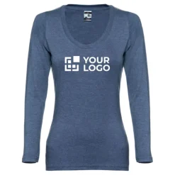 Gift Campaign Maglia a maniche lunghe da donna in cotone 150 g/m2 THC Bucharest></noscript> Magliette Personalizzate