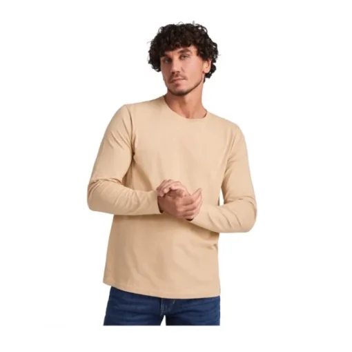 Gift Campaign Maglia a maniche lunghe da uomo in 100% cotone da 160 g/m2 Roly> Magliette Personalizzate