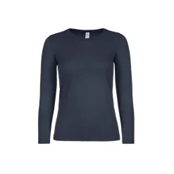 Gift Campaign Maglia con logo da donna a maniche lunghe in cotone 145 g/m2 B&C></noscript> Magliette Personalizzate