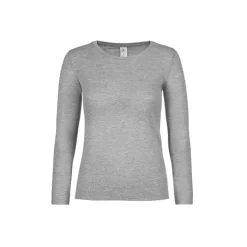 Gift Campaign Maglia con logo da donna a maniche lunghe in cotone 145 g/m2 B&C></noscript> Magliette Personalizzate