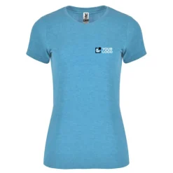 Gift Campaign Maglietta da donna effetto mélange in cotone e poliestere 150g/m² Roly></noscript> Magliette Personalizzate