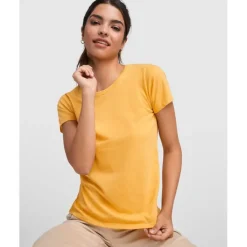 Gift Campaign Maglietta da donna effetto mélange in cotone e poliestere 150g/m² Roly></noscript> Magliette Personalizzate