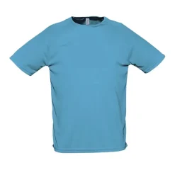 Gift Campaign Magliette sportive in poliestere traspirante 140g/m2 SOL'S Sporty> Gadget Palestra|Magliette Tecniche