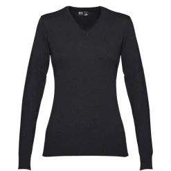 Gift Campaign Maglioncino promozionale da donna con scollo a V 220 g/m2 THC Milan> Felpe Personalizzate