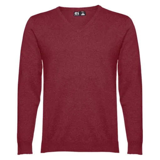 Gift Campaign Maglioncino uomo scollo V cotone e poliammide 220g/m2 THC Milan> Felpe Personalizzate