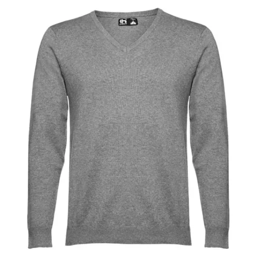 Gift Campaign Maglioncino uomo scollo V cotone e poliammide 220g/m2 THC Milan> Felpe Personalizzate