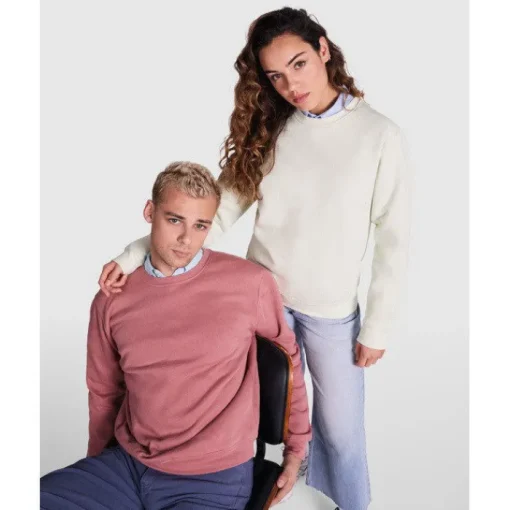 Gift Campaign Maglione in cotone e poliestere con polsini 280g/m2 Roly Direct Clasica> Felpe Personalizzate