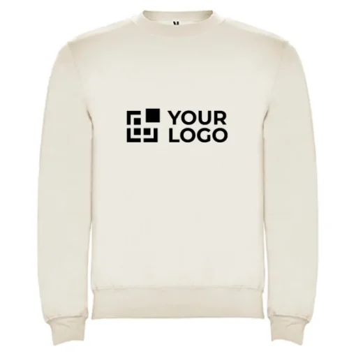 Gift Campaign Maglione in cotone e poliestere con polsini 280g/m2 Roly Direct Clasica> Felpe Personalizzate