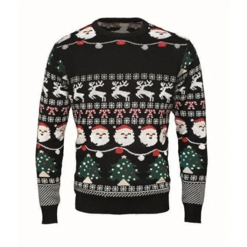 Gift Campaign Maglione natalizio in acrilico con 10 lucine a LED taglia L/XL> Gadget Natalizi