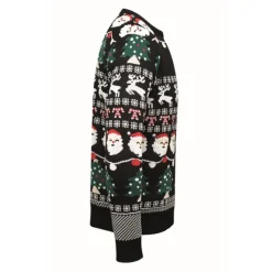 Gift Campaign Maglione natalizio in acrilico con 10 lucine a LED taglia L/XL></noscript> Gadget Natalizi
