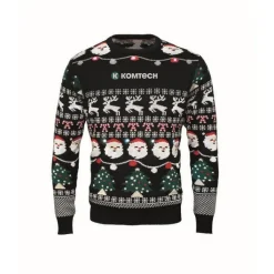 Gift Campaign Maglione natalizio in acrilico con 10 lucine a LED taglia S/M></noscript> Gadget Natalizi