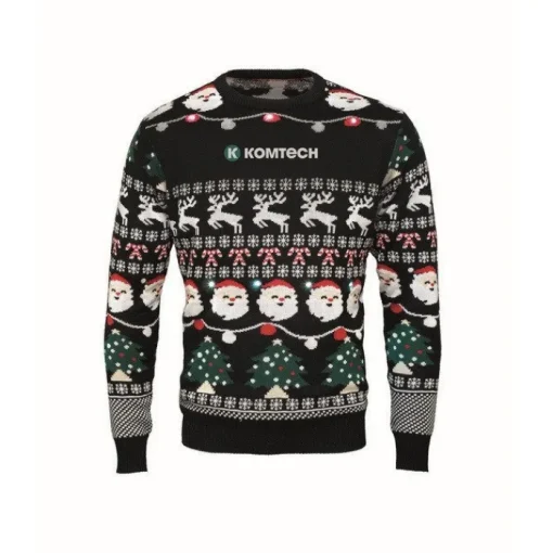 Gift Campaign Maglione natalizio in acrilico con 10 lucine a LED taglia S/M> Gadget Natalizi