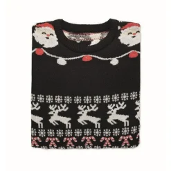 Gift Campaign Maglione natalizio in acrilico con 10 lucine a LED taglia S/M></noscript> Gadget Natalizi