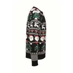 Gift Campaign Maglione natalizio in acrilico con 10 lucine a LED taglia S/M></noscript> Gadget Natalizi