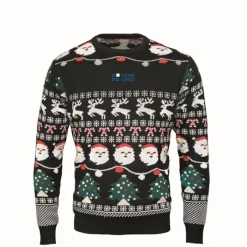 Gift Campaign Maglione natalizio in acrilico con 10 lucine a LED taglia S/M></noscript> Gadget Natalizi