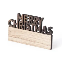 Gift Campaign Magnete in legno con messaggio di Merry Christmas> Gadget Natalizi