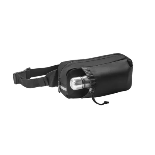 Gift Campaign Marsupio RPET con tasca per bottiglie a coulisse e fasce riflettenti> Gadget Per Bicicletta