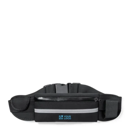 Gift Campaign Marsupio sportivo in neoprene con striscia riflettente> Gadget Per Bicicletta