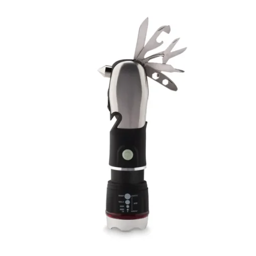 Gift Campaign Martello di emergenza accessoriato luce e attrezzi MultiHammer> Gadget Per Auto