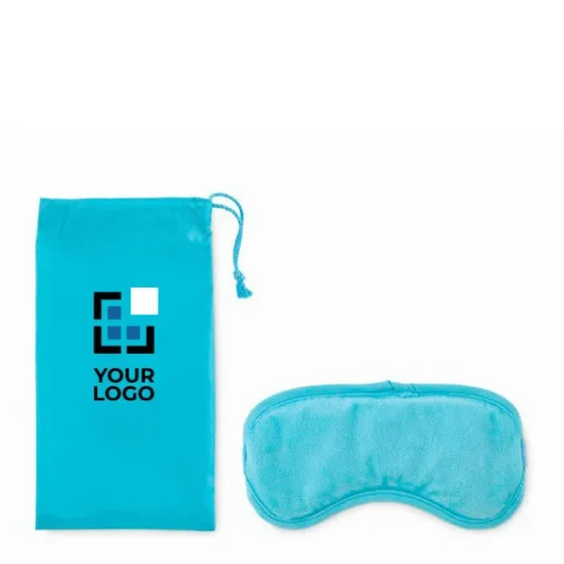 Gift Campaign Mascherina per gli occhi con perle di gel in sacchetto di poliestere> Accessori Da Viaggio