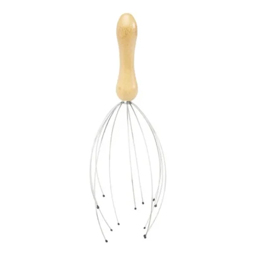 Gift Campaign Massaggiatore testa con manico in bambù e 12 braccetti metallici Bamboo> Gadget Per Parrucchieri