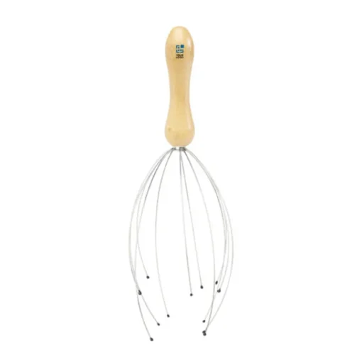 Gift Campaign Massaggiatore testa con manico in bambù e 12 braccetti metallici Bamboo> Gadget Per Parrucchieri