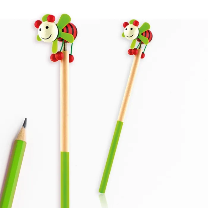 Gift Campaign Matita bicolore per bambini con figure divertenti su un'estremità> Matite Classiche