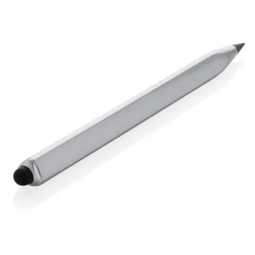 Gift Campaign Matita in alluminio riciclato con gommino touch e righello> Matite Classiche