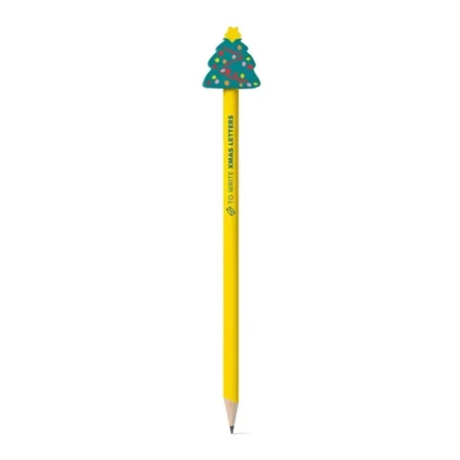 Gift Campaign Matite promozionali con gomma a forma di renna, abete o Babbo Natale> Gadget Natalizi