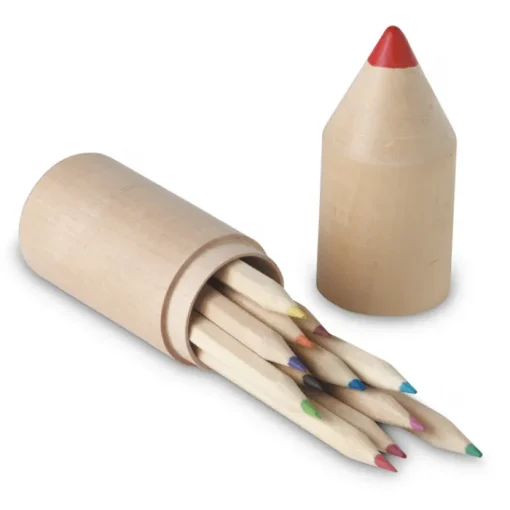 Gift Campaign Matitone in con 12 matite colorate personalizzate Pencil> Regali Per Bambini|Matite Colorate