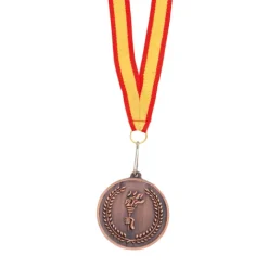 Gift Campaign Medaglia per eventi in tre colorazioni con nastro rosso Rank> Medaglie E Trofei|Gadget Per Eventi Sportivi