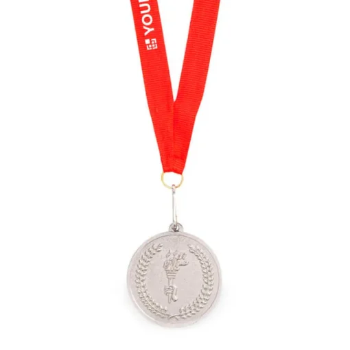 Gift Campaign Medaglia per eventi in tre colorazioni con nastro rosso Rank> Medaglie E Trofei|Gadget Per Eventi Sportivi